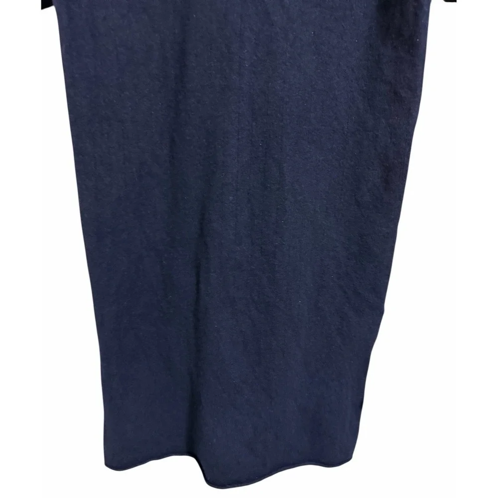 J. Crew x Demylee‎ Ribbed Merino Wool Dress Navy Blue Women's Size XS